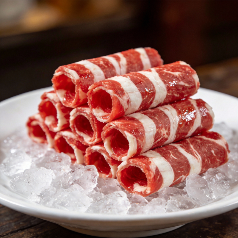 冰镇牛肉卷图片