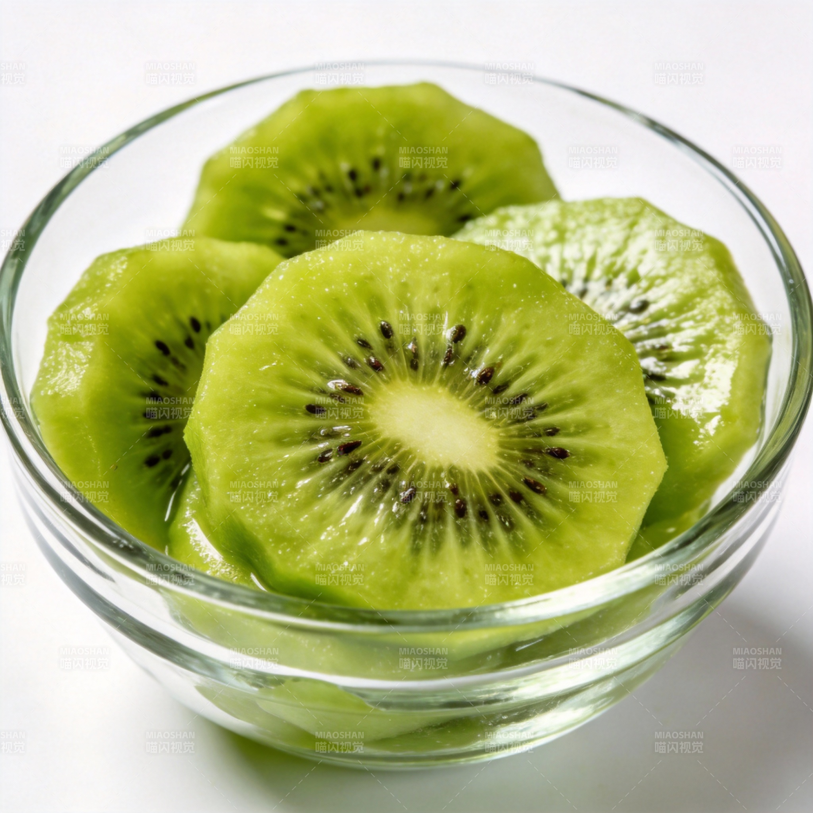 新鲜猕猴桃切片图片