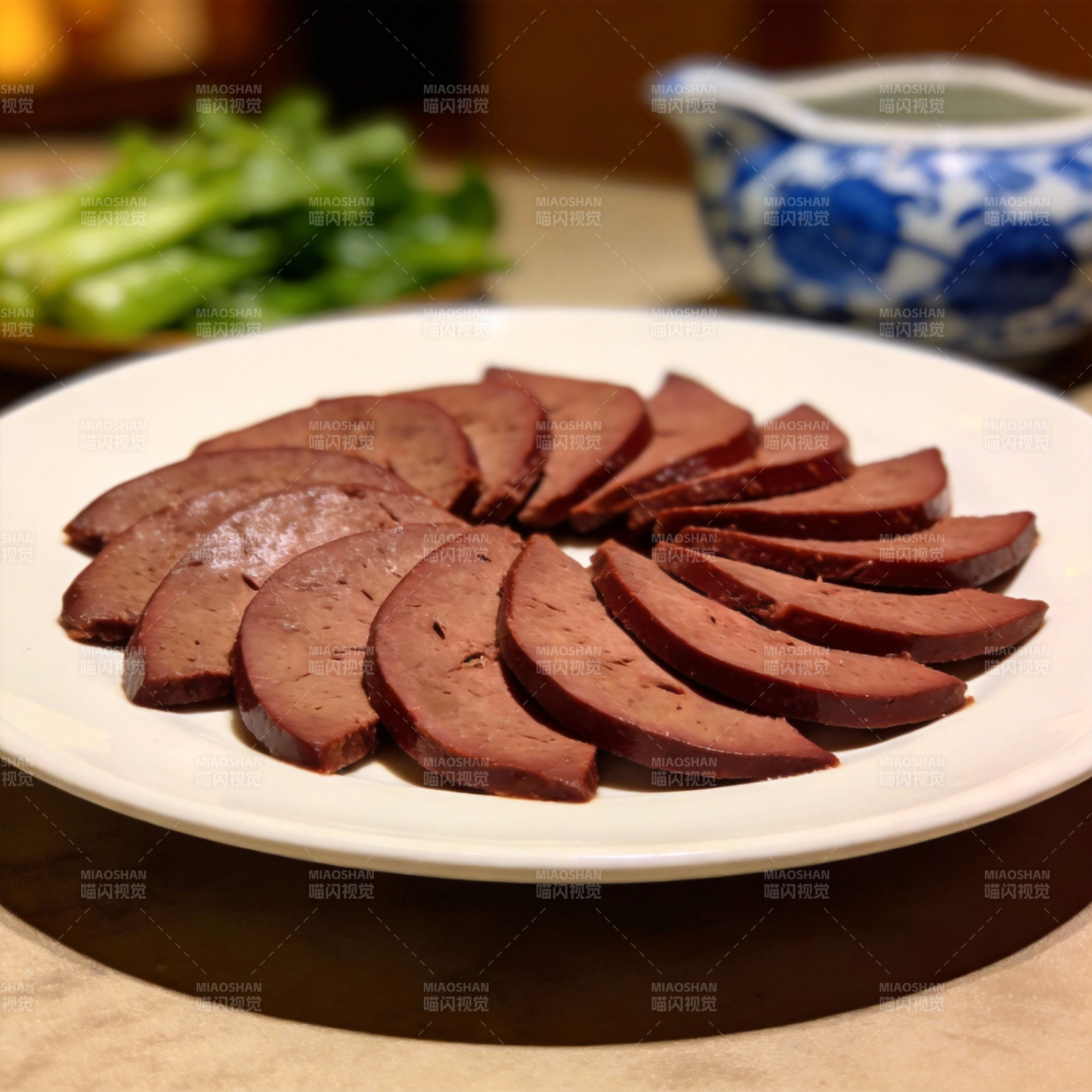 切片香肠拼盘图片