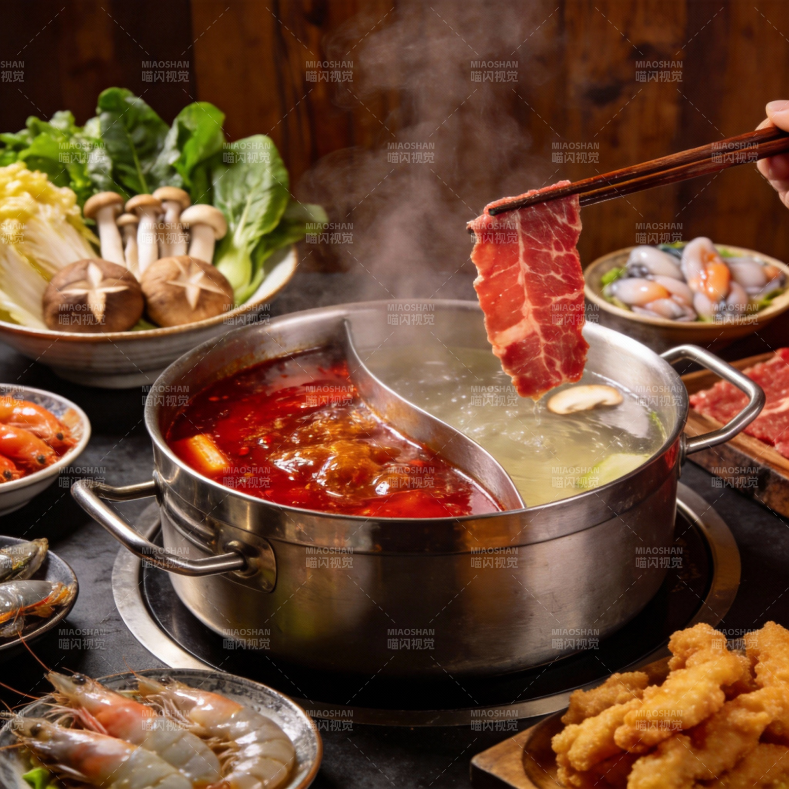 火锅盛宴 美味共享图片