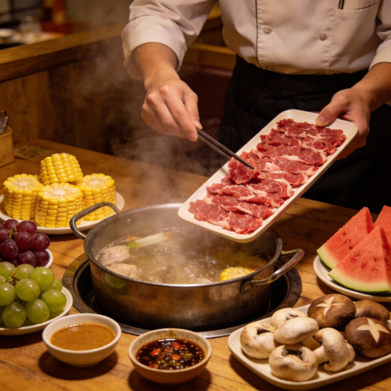 火锅盛宴 美味共享图片