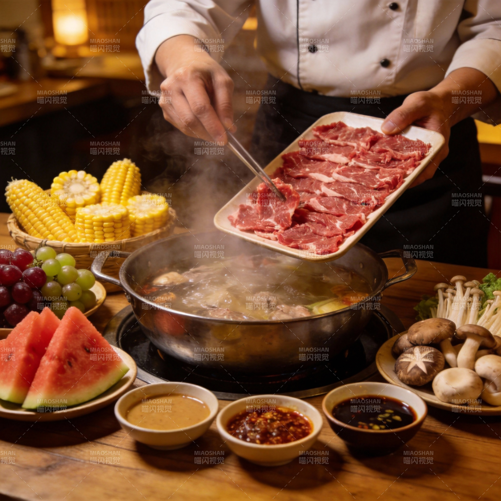 火锅盛宴 美味共享图片