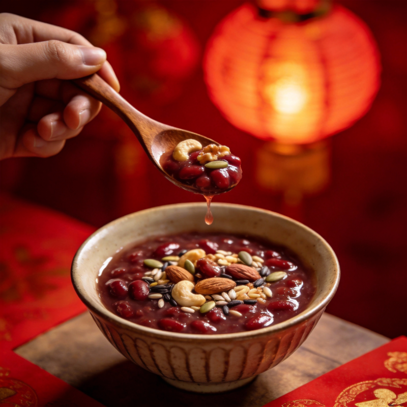 腊八粥香浓可口图片