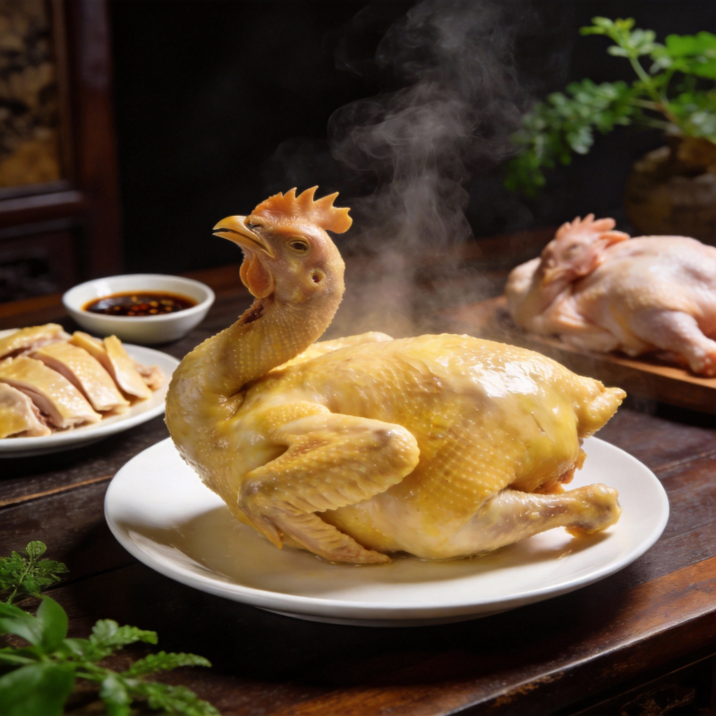 白切鸡 鲜嫩多汁图片