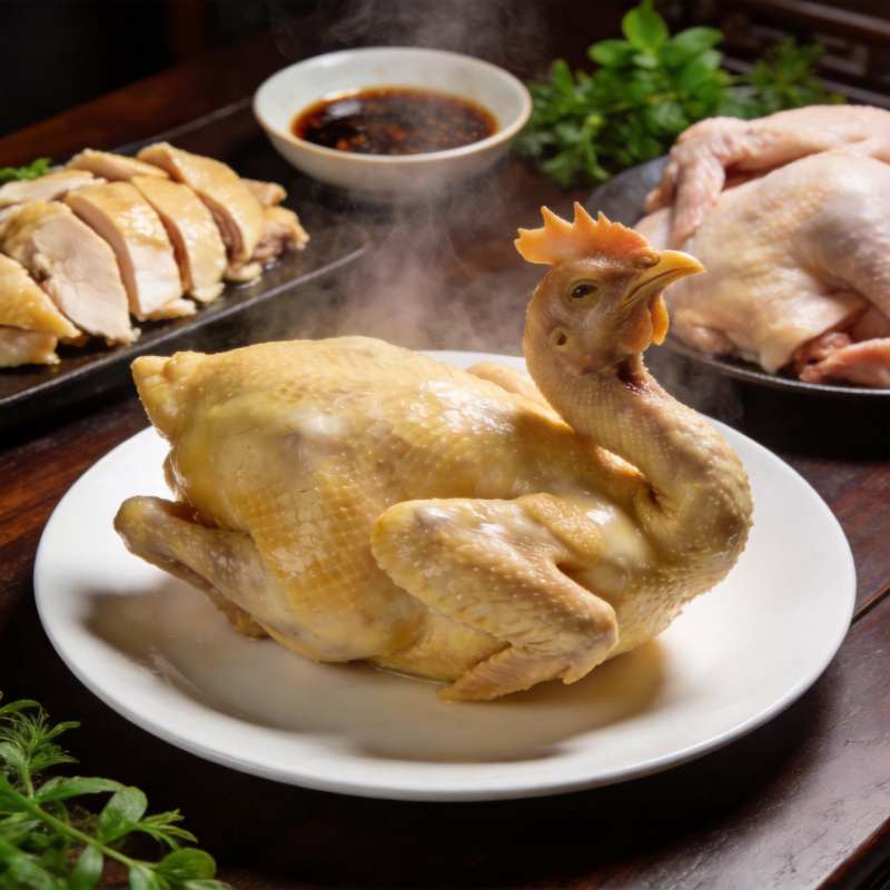 白切鸡 鲜嫩多汁图片