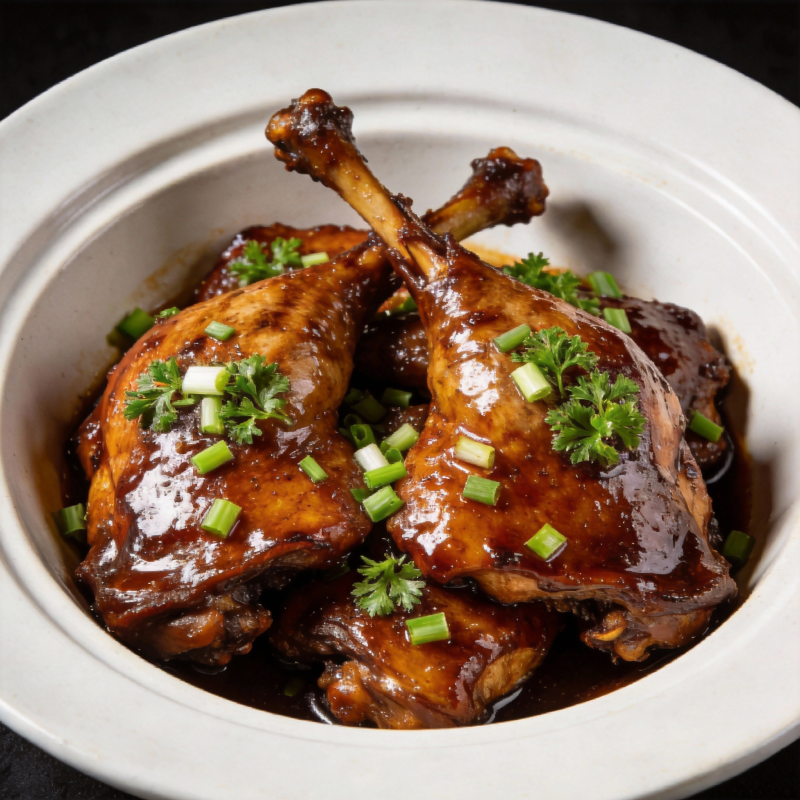酱香鸭腿图片