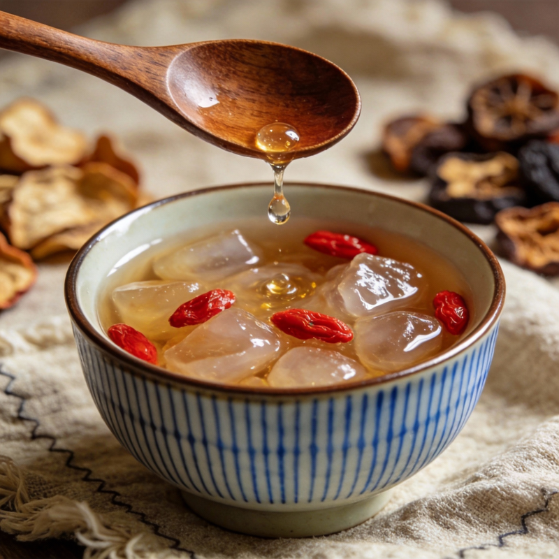 冰糖炖雪梨图片