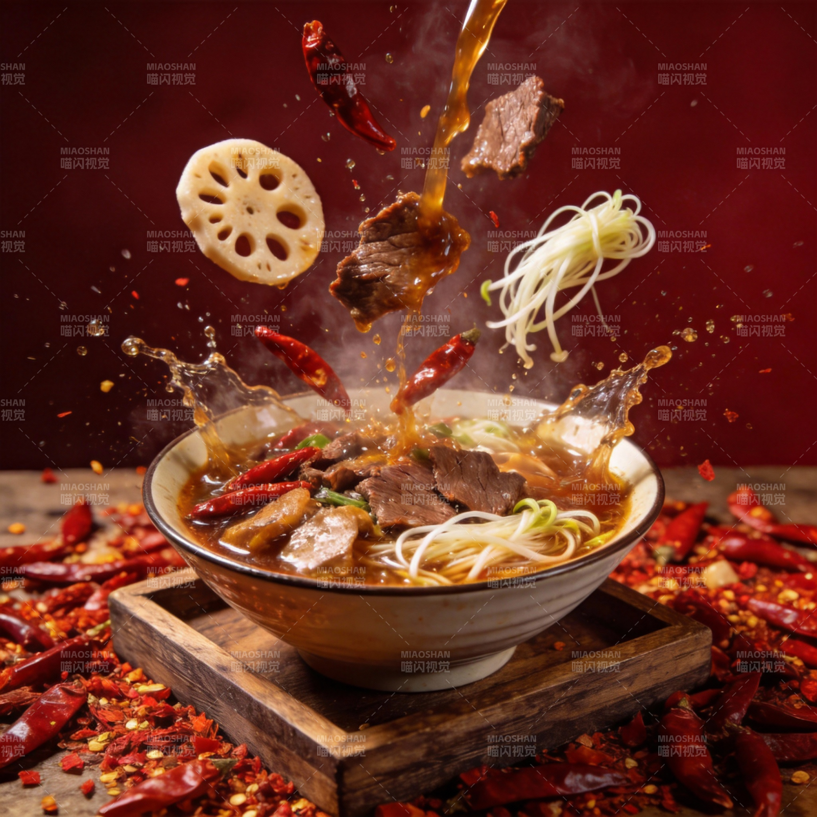 麻辣牛肉面图片