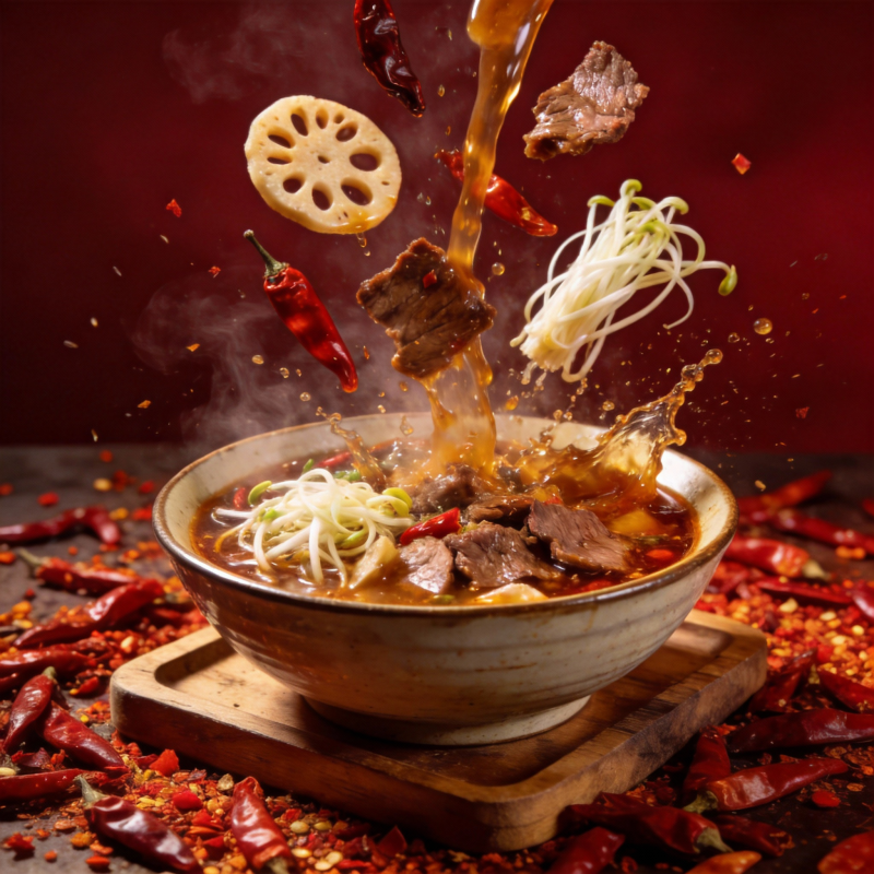 麻辣牛肉汤图片