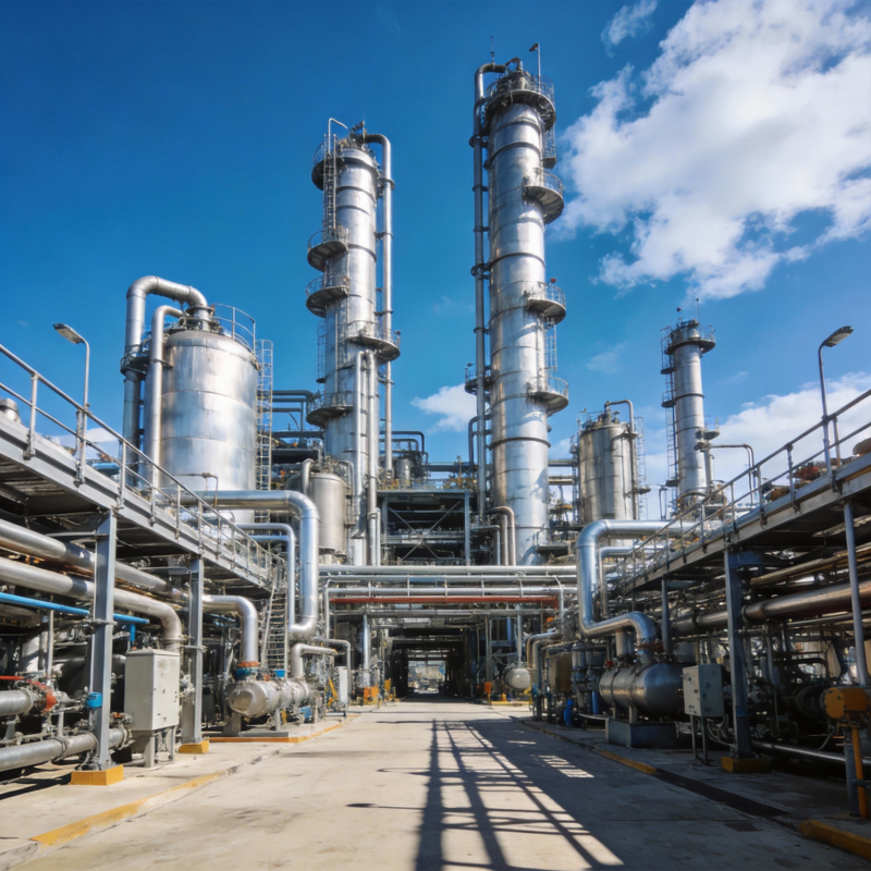 工业厂区全景图片