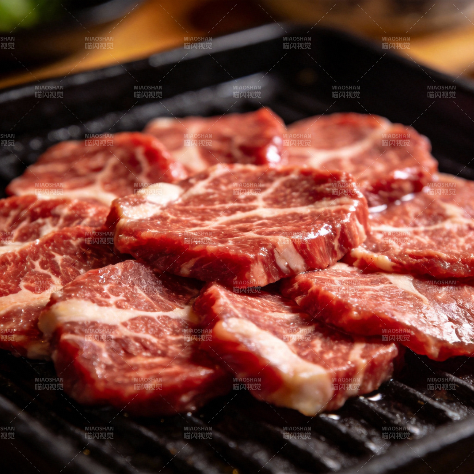 鲜嫩牛肉片图片