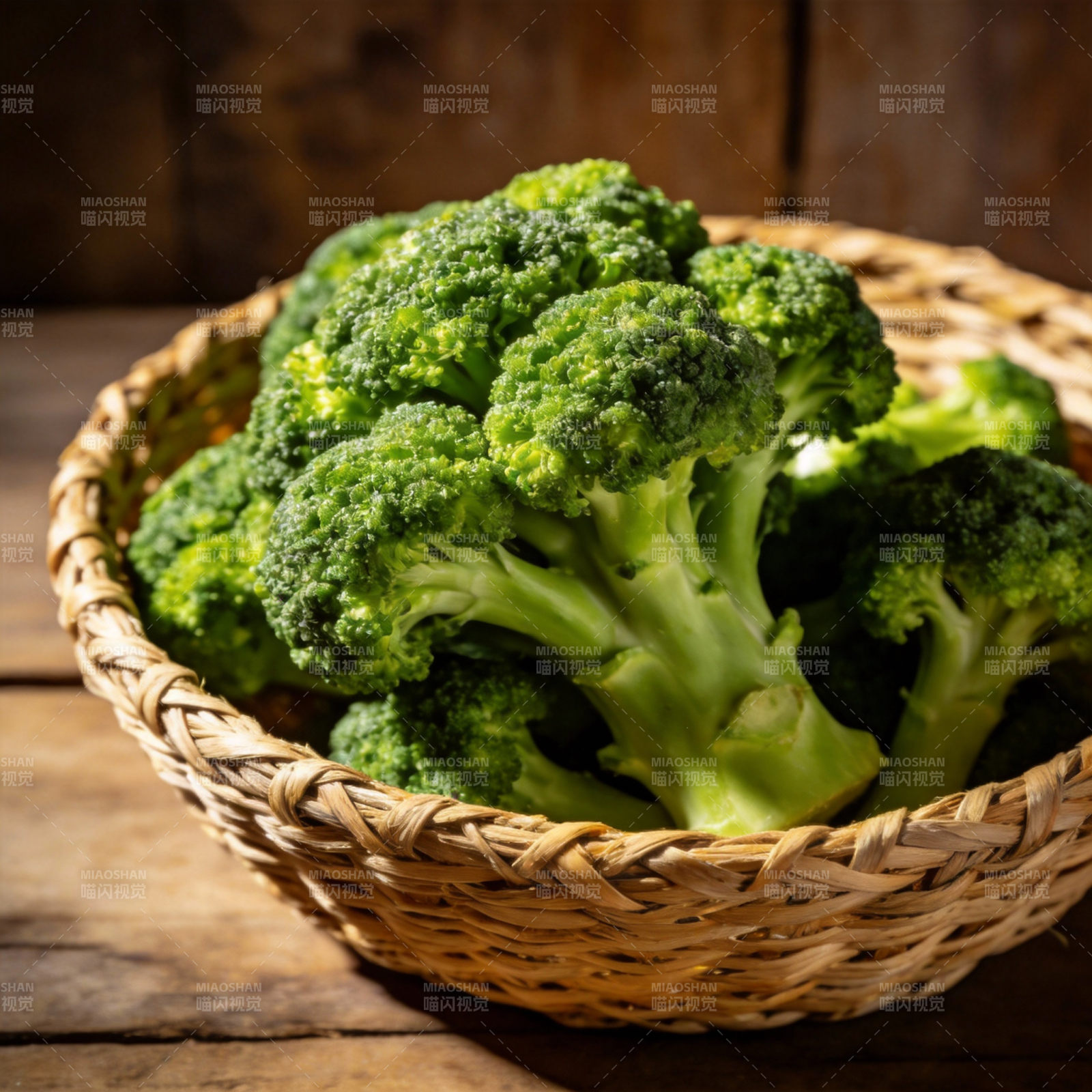 新鲜西兰花图片