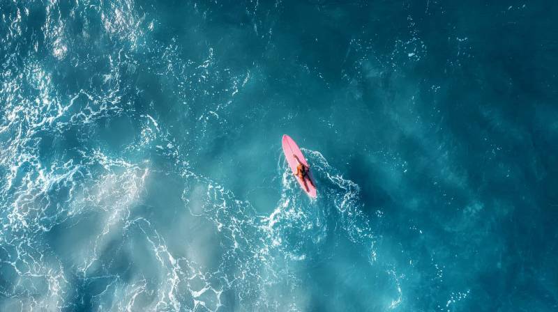 碧海冲浪 红板逐浪图片