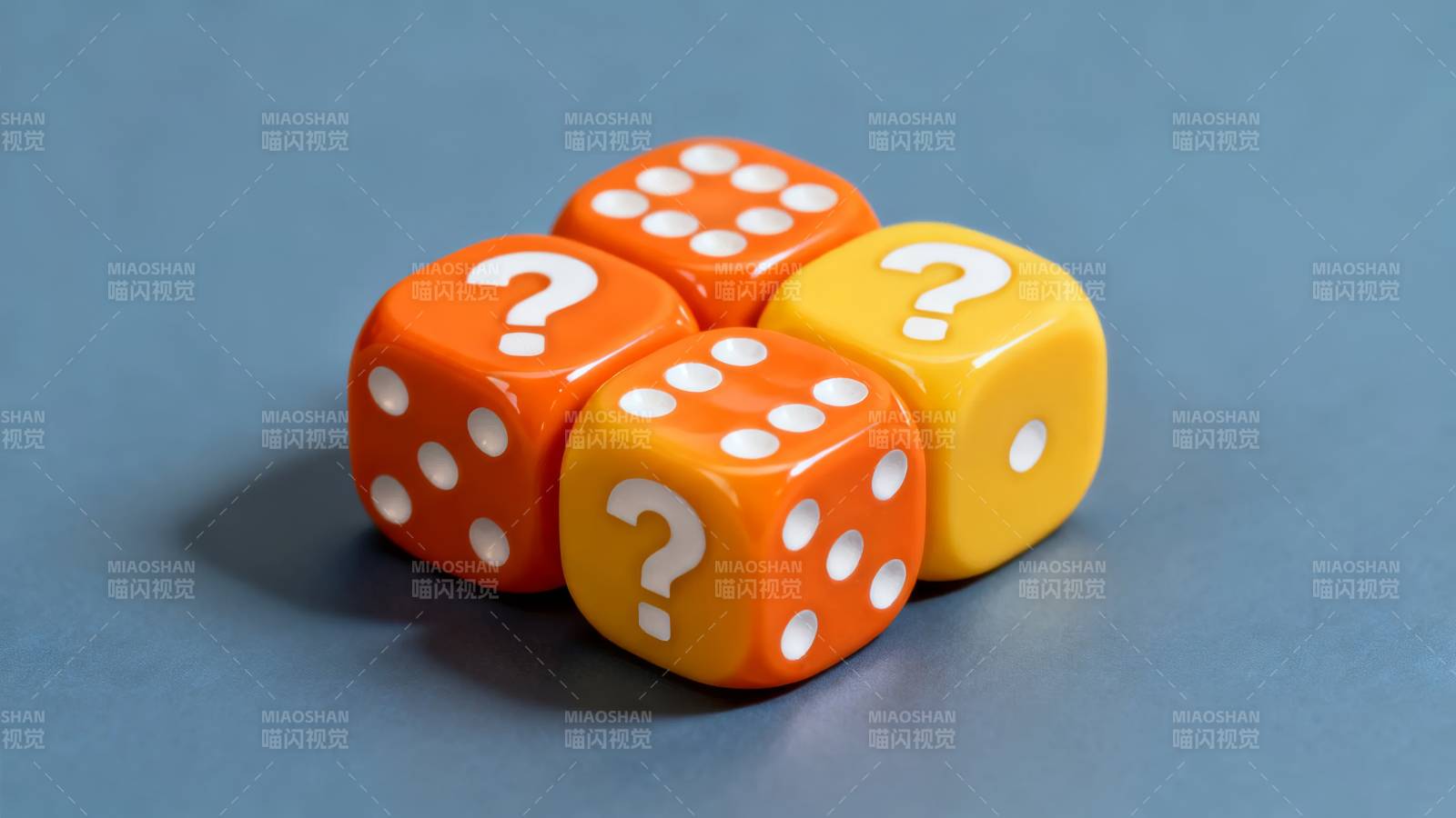 骰子上的问号图片