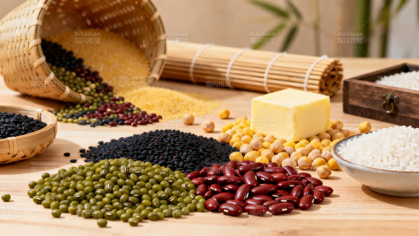 五谷杂粮盛宴图片