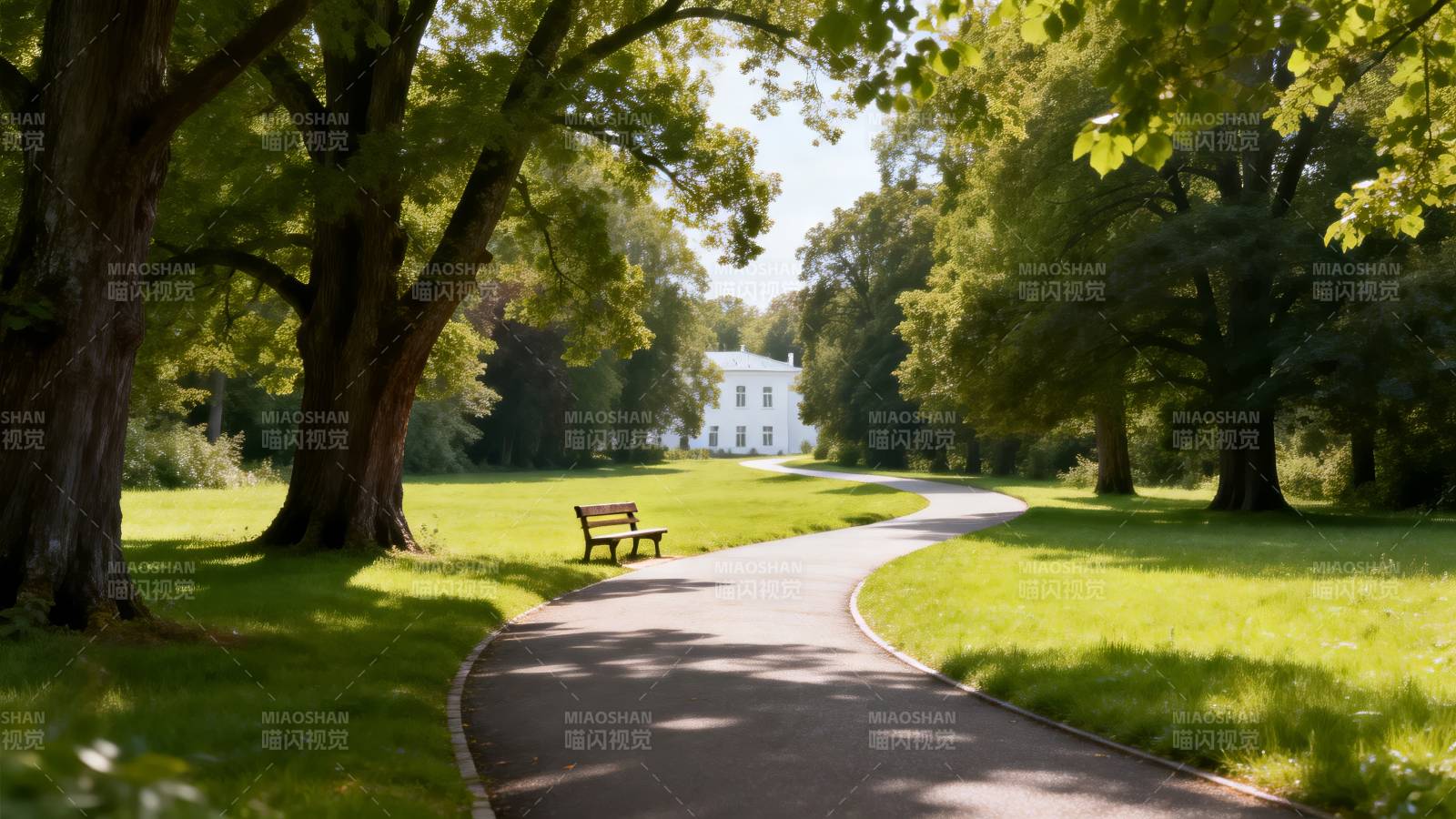林荫小径通幽处图片