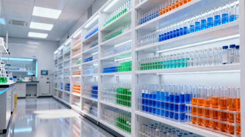 实验室试剂架图片