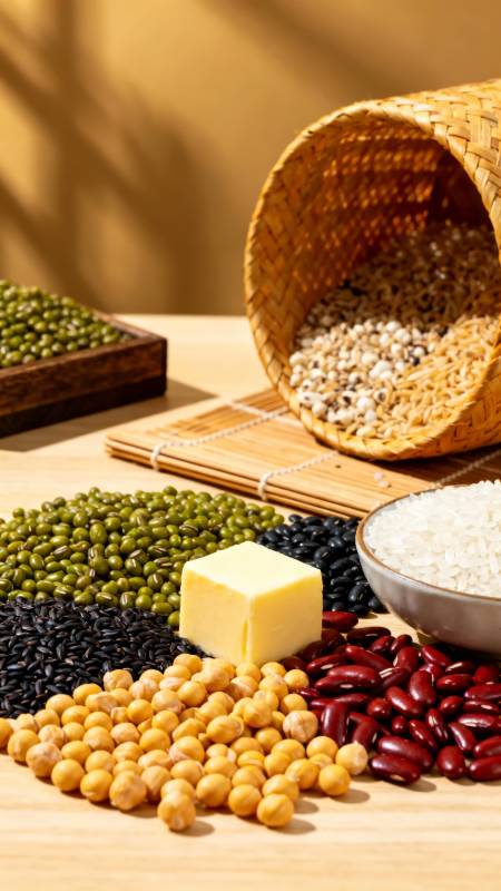 五谷杂粮盛宴图片