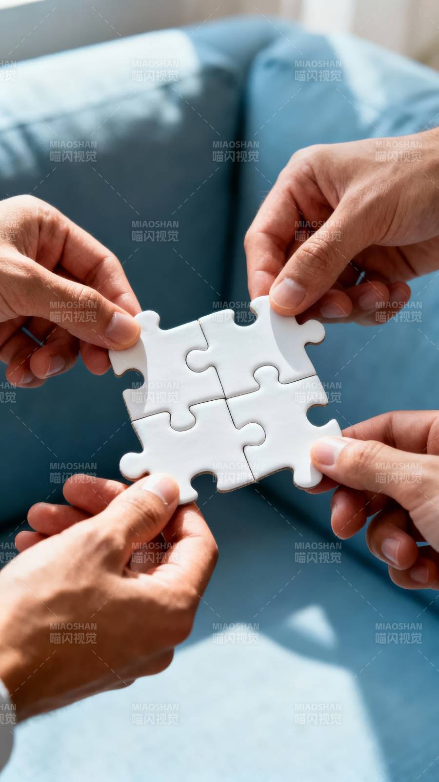 携手拼图 共筑未来图片