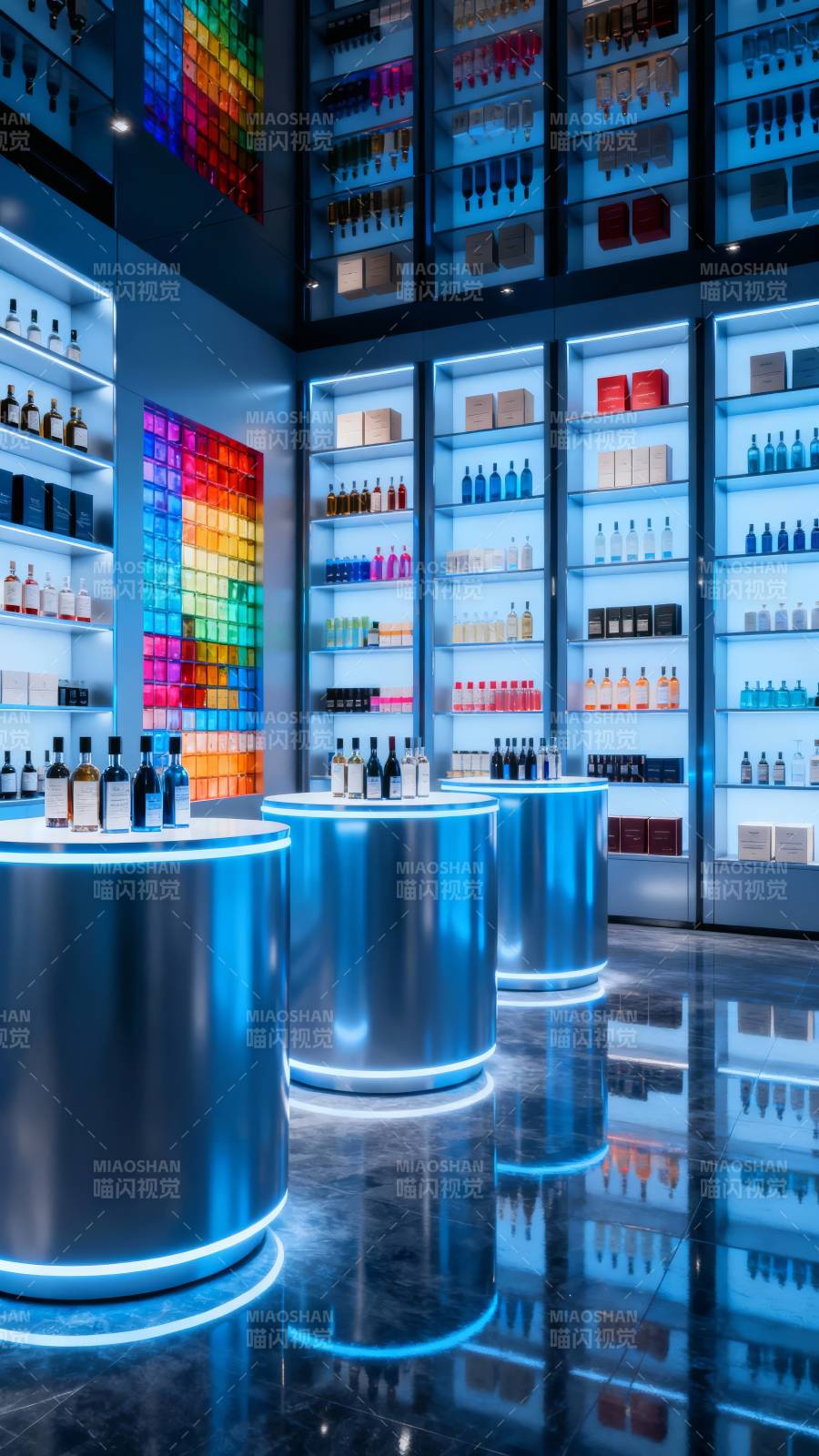 炫彩美妆店图片