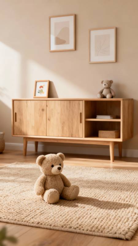 温馨童趣家居一角图片