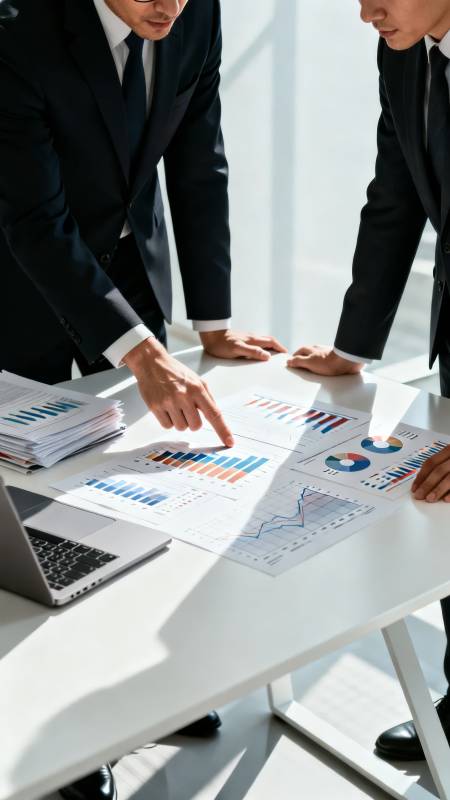 商务会议分析图表图片