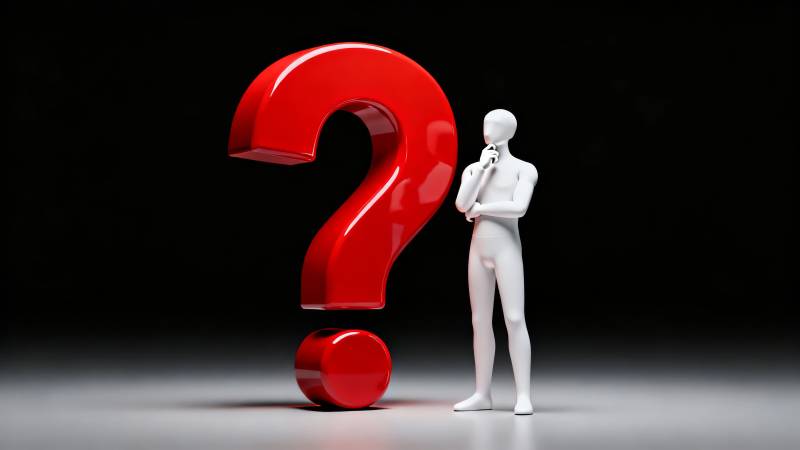 疑问与思考图片