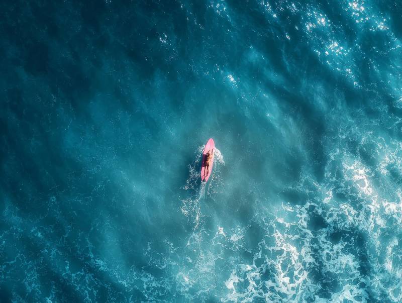 碧海冲浪人图片