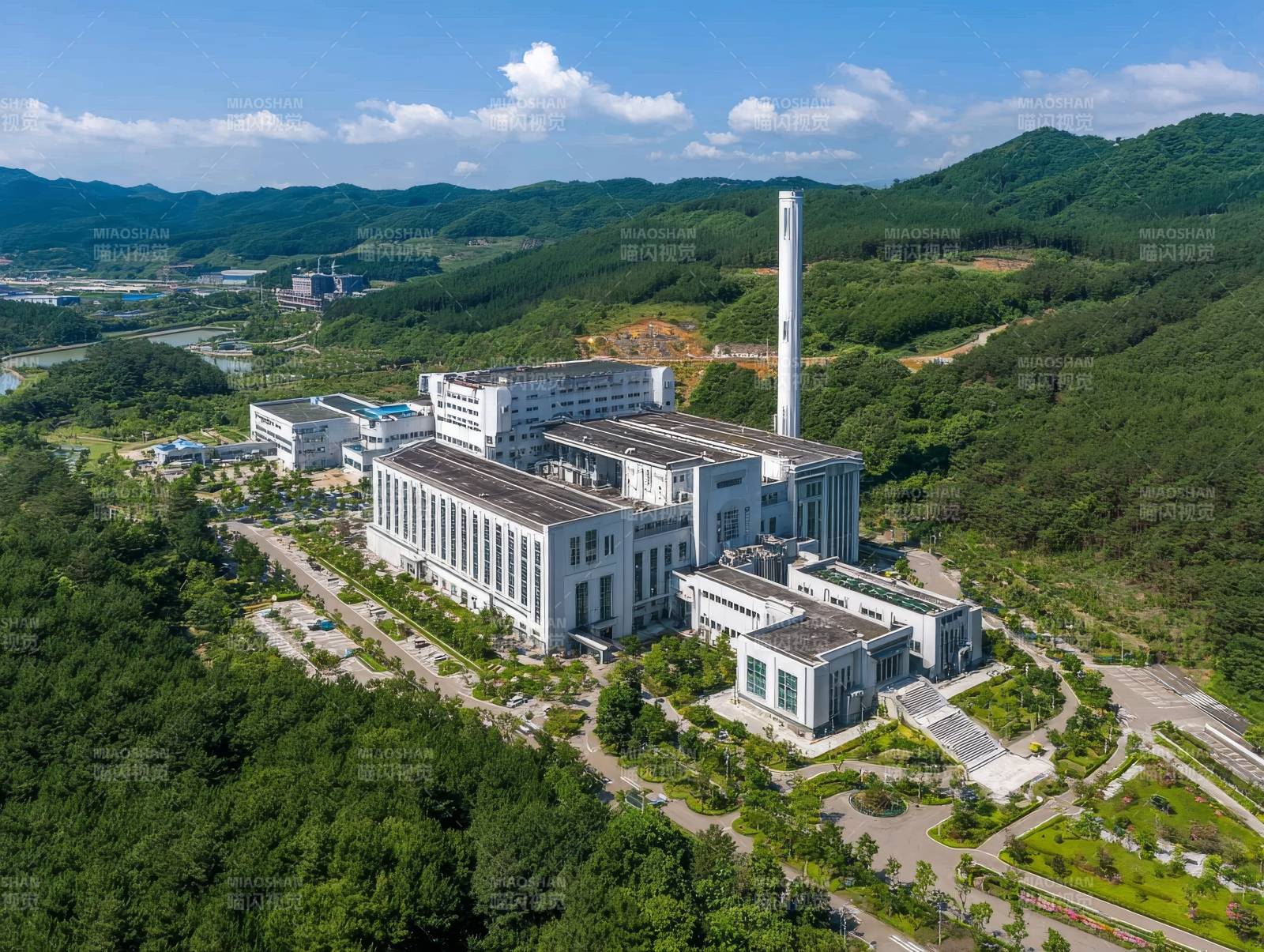 现代化工业厂区图片