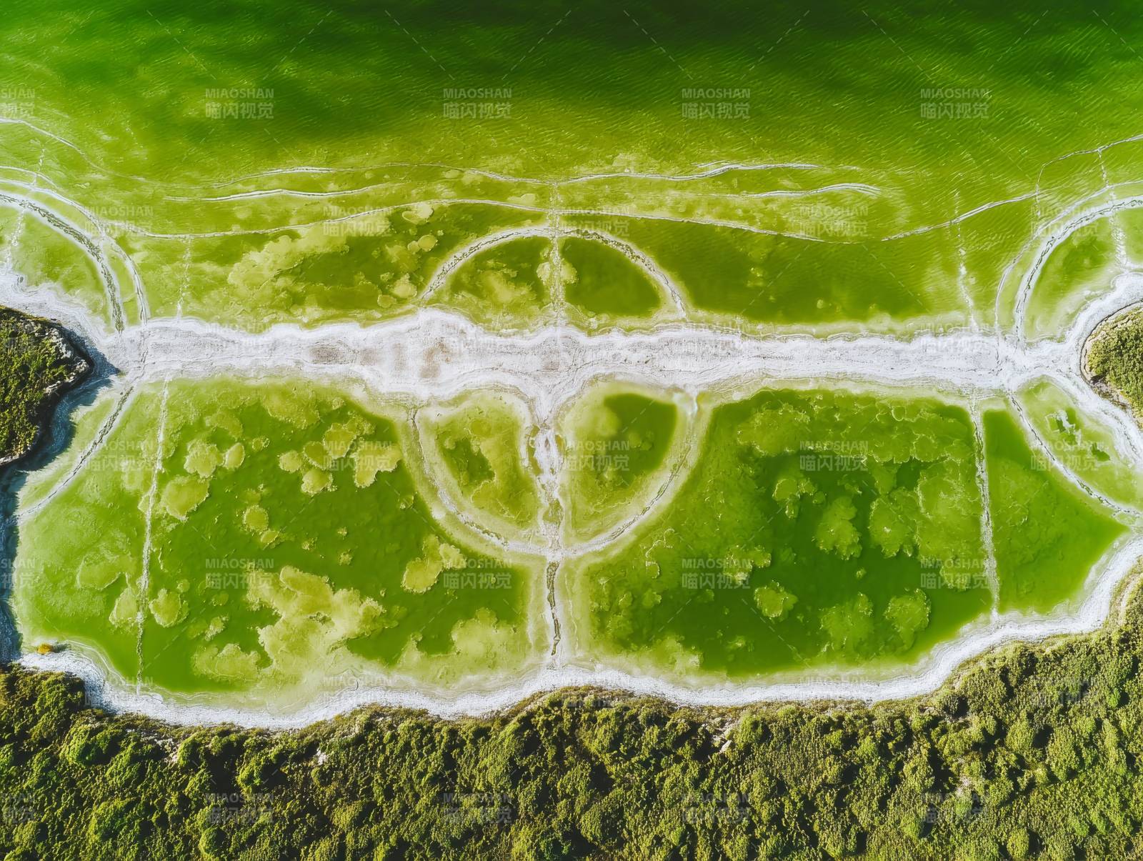 绿野迷宫航拍图图片