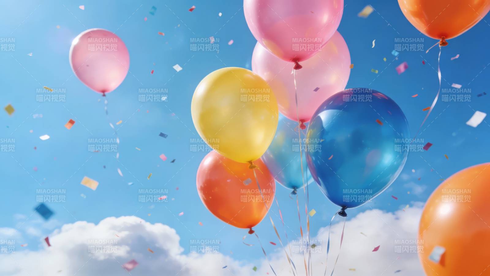 彩球飞天 欢庆时刻图片