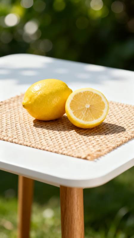 柠檬静物图图片