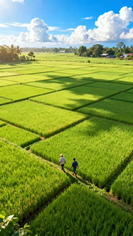 稻田行者图片