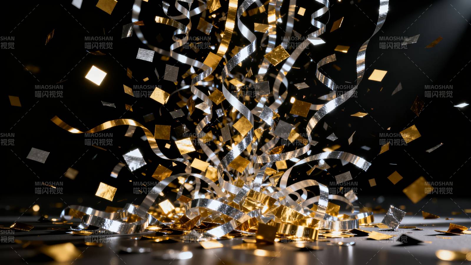 金箔银带庆狂欢图片