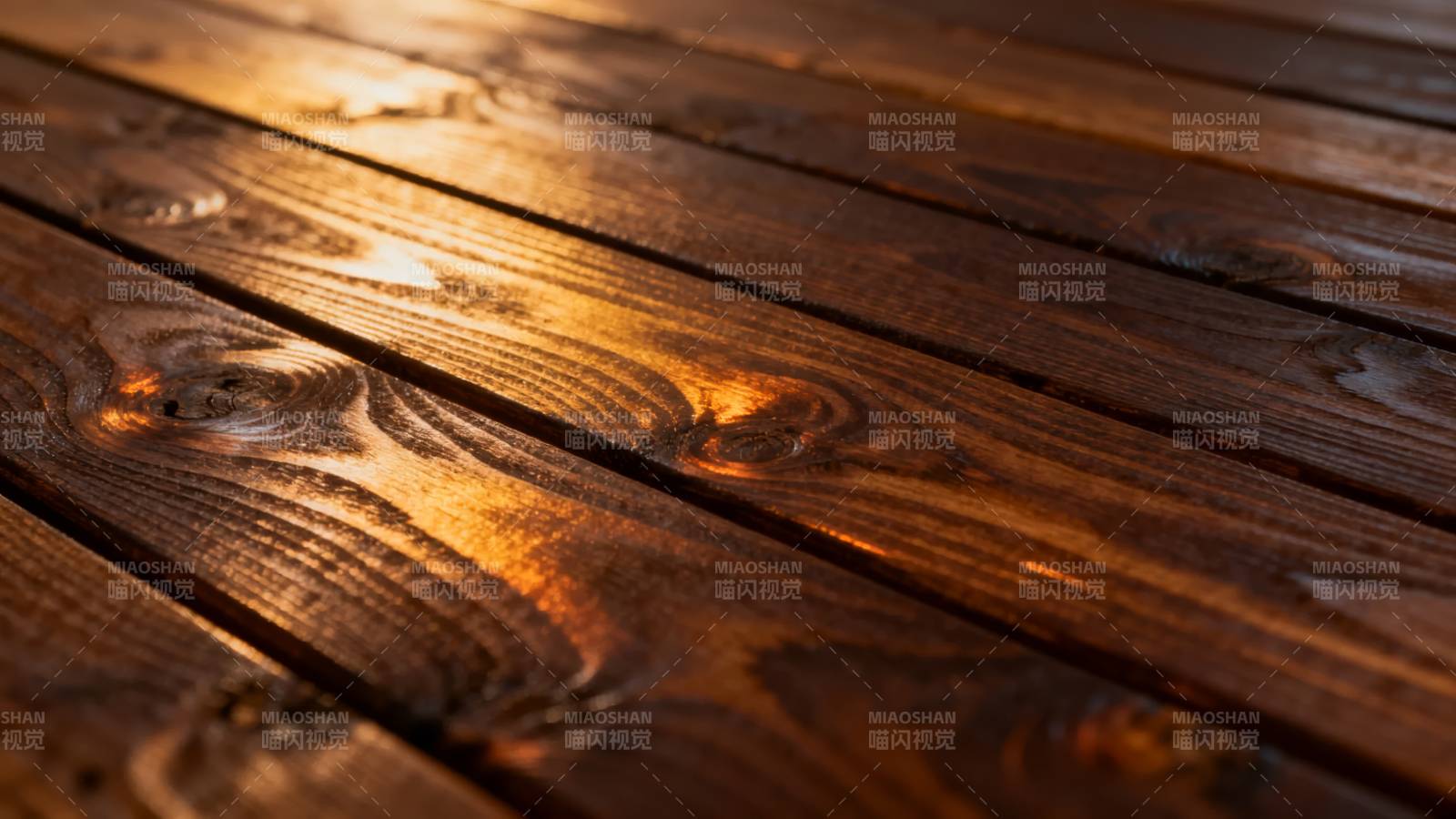 温暖木纹光影图片