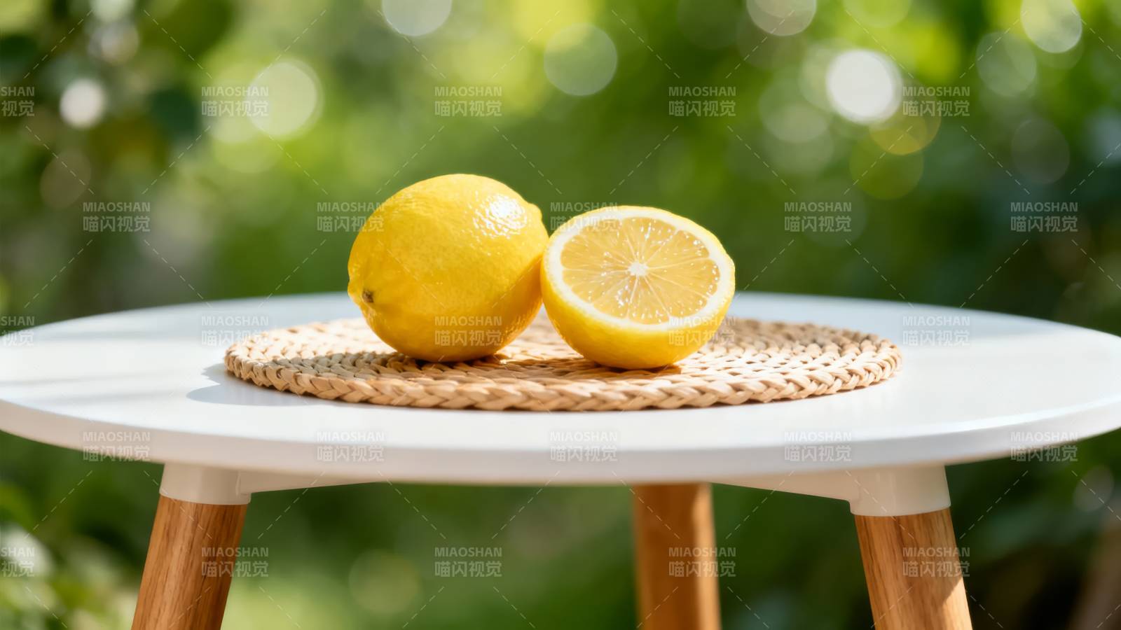 柠檬静物图图片