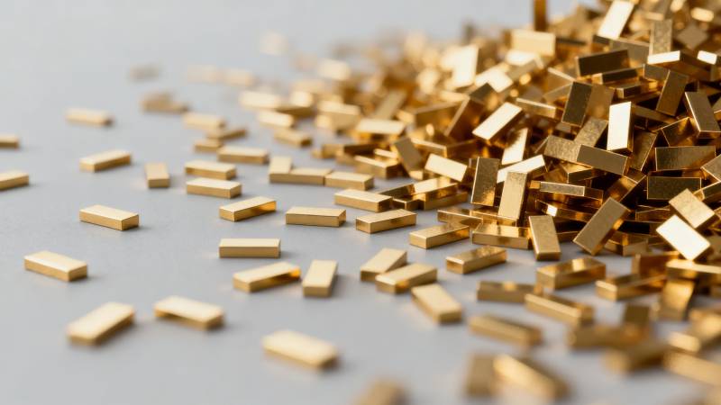 金条散落一地图片