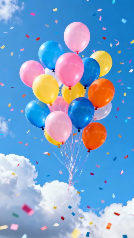 彩球飞天 欢庆时刻图片