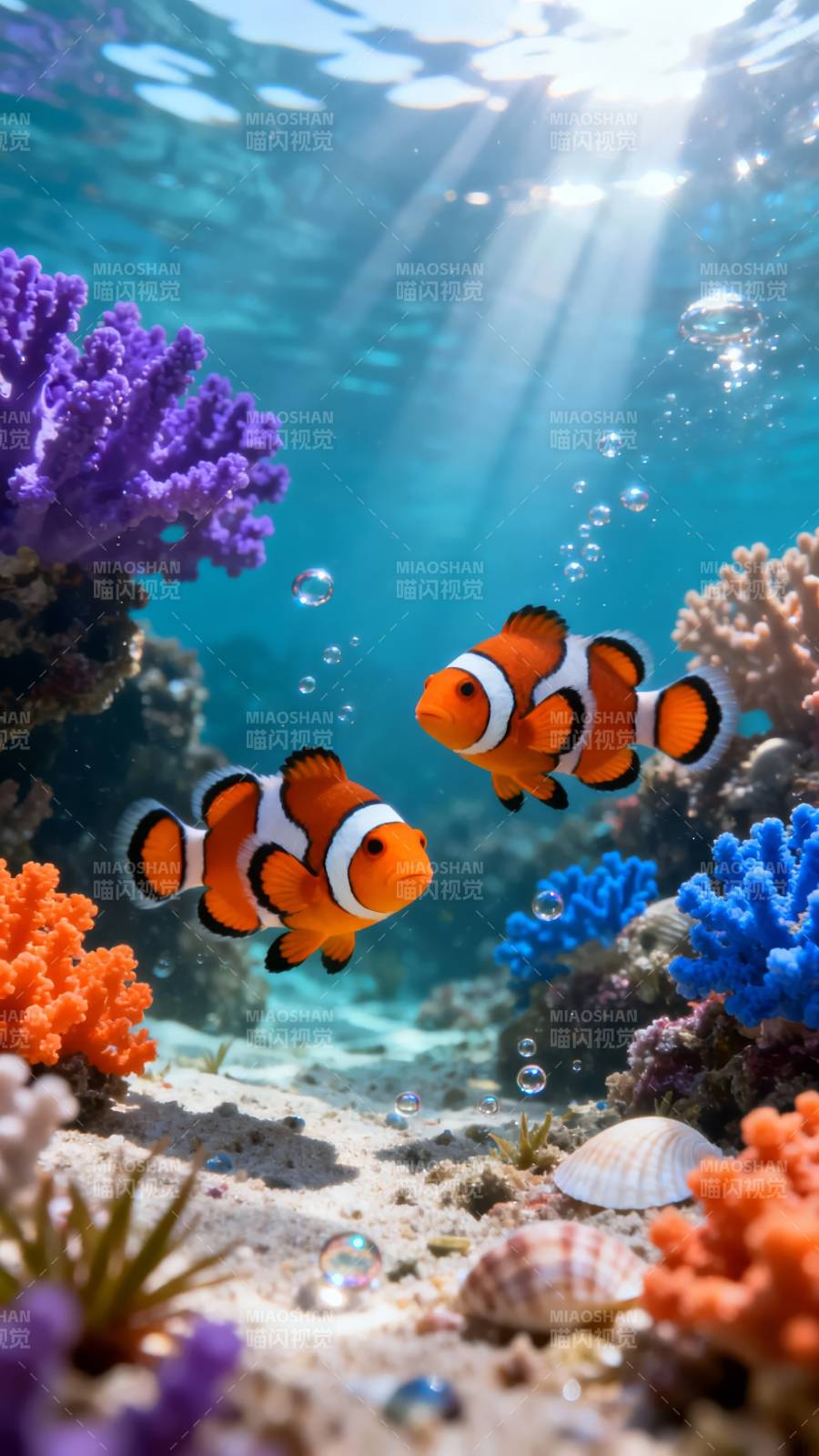 海底世界 鱼儿嬉戏图片