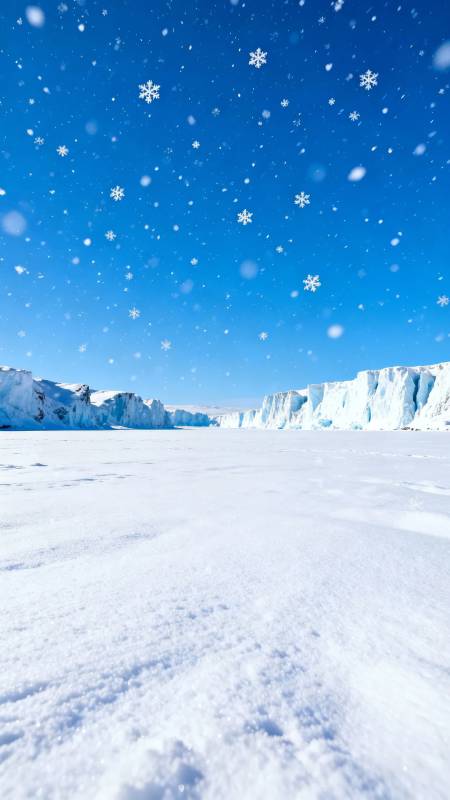 冰雪世界 纯净无垠图片
