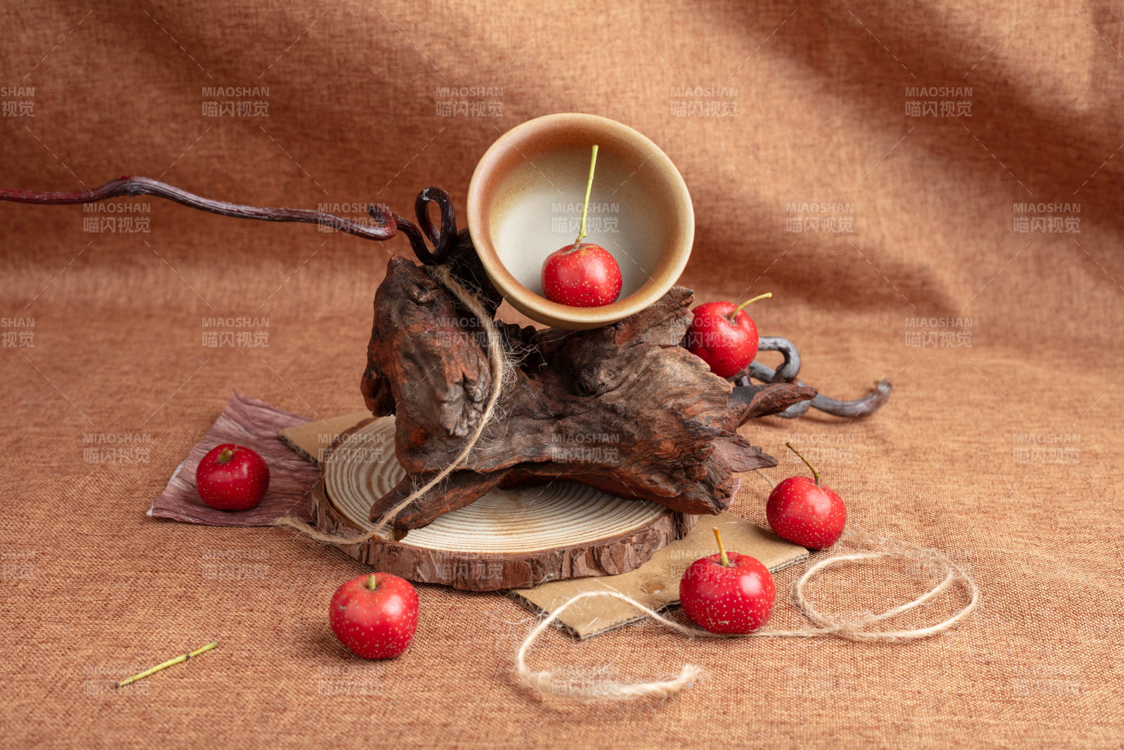 山楂静物图图片