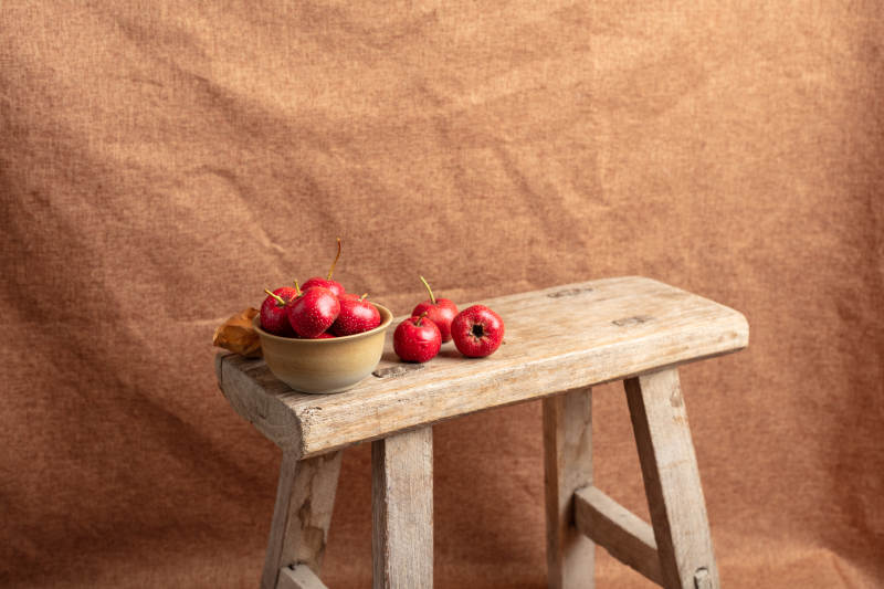 山楂静物图图片