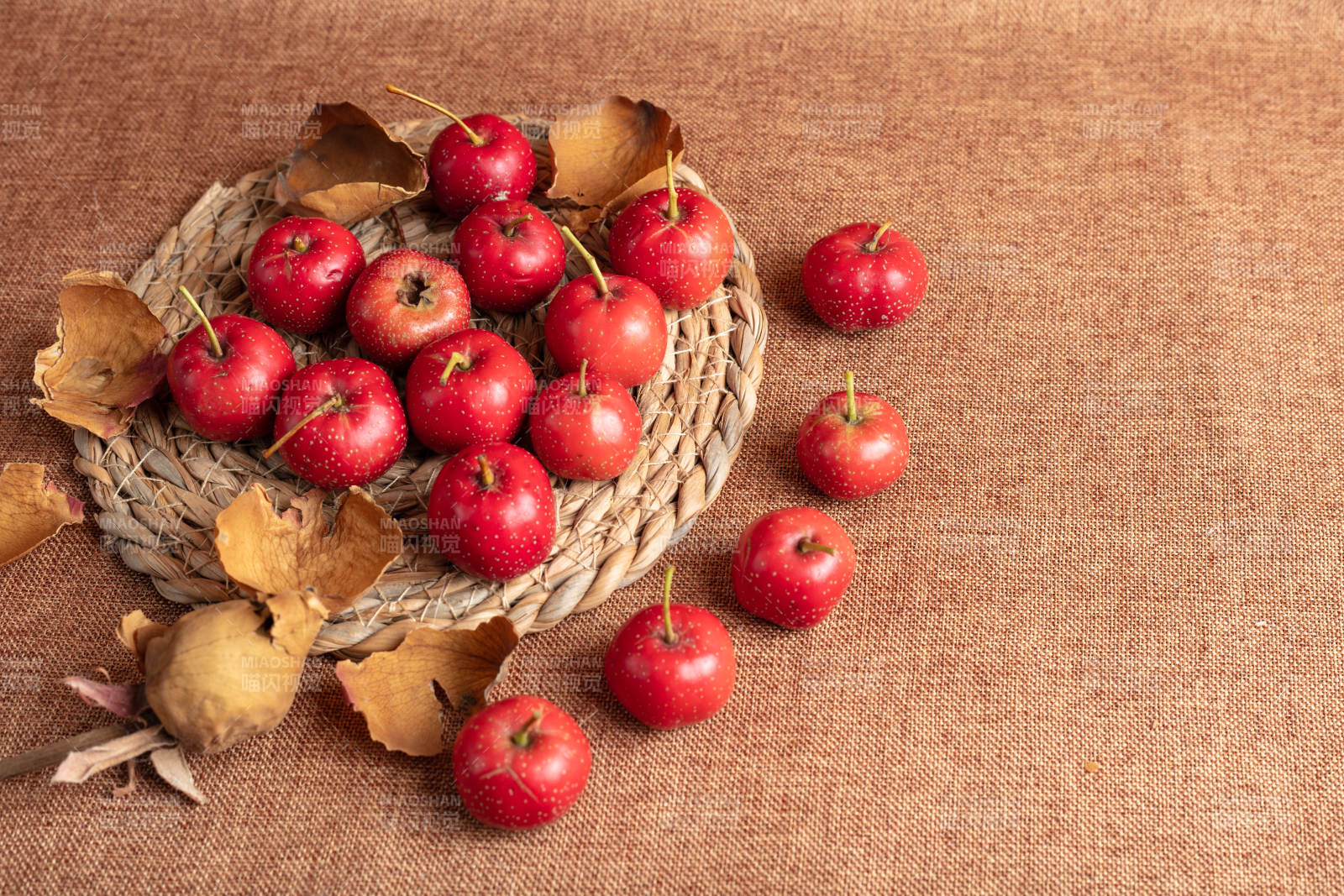 山楂静物图片