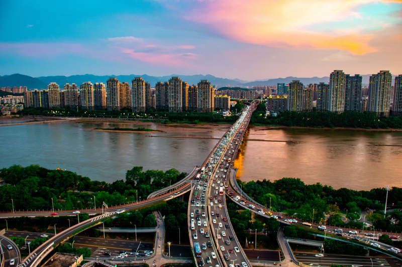 福州尤溪洲大桥图片