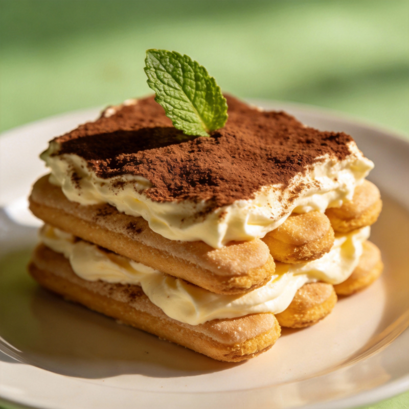 提拉米苏甜点图片