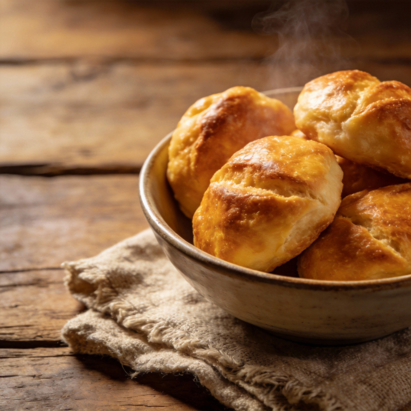 热腾腾的面包图片