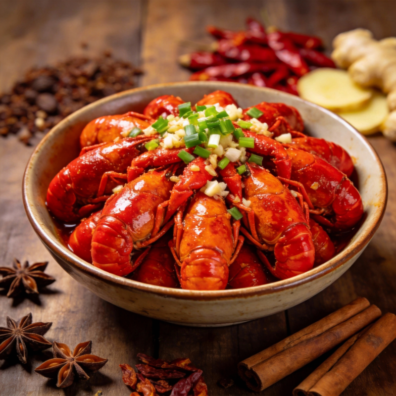 香辣小龙虾图片