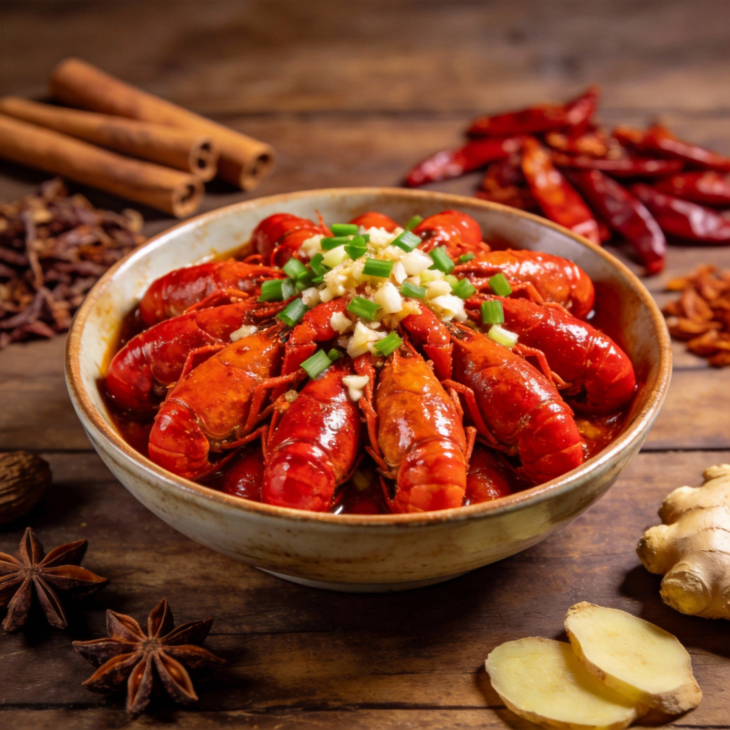 香辣小龙虾图片