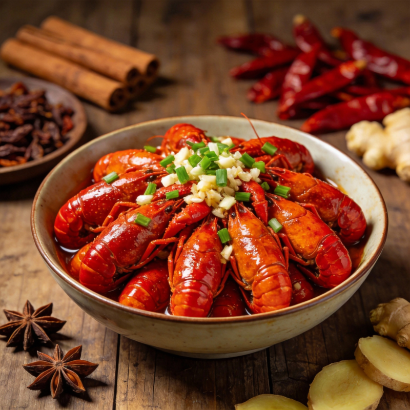 麻辣小龙虾图片