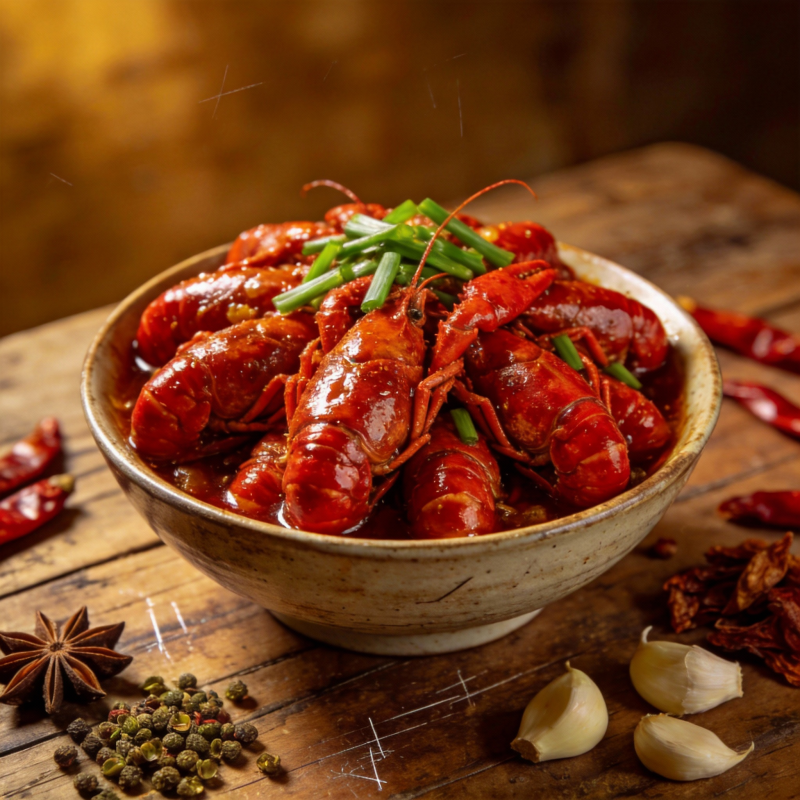 香辣小龙虾图片